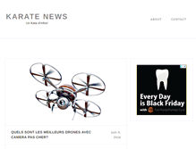 Tablet Screenshot of karate-news.net
